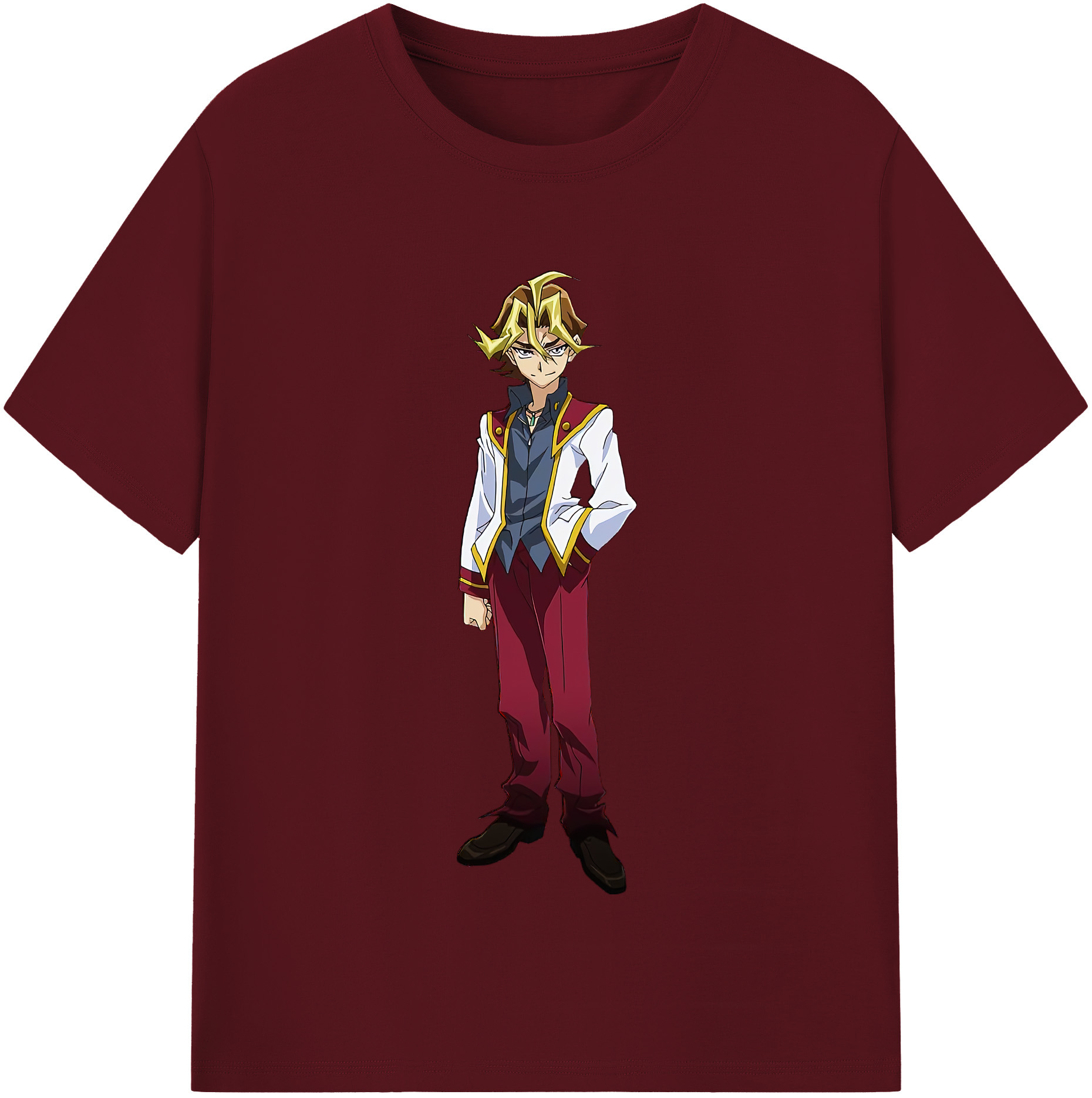 （画像用） 遊☆戯☆王 Yu-Gi-Oh! 綿100％半袖Tシャツ（フロントプリント）